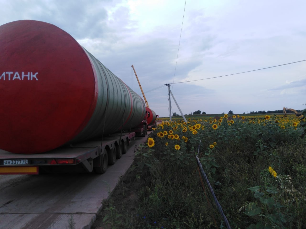 Емкость противопожарного запаса воды 100 м3