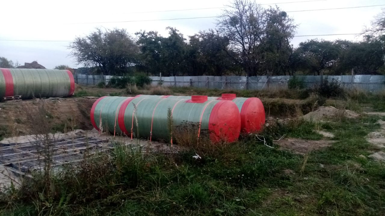 Емкость противопожарного запаса воды 41 м3