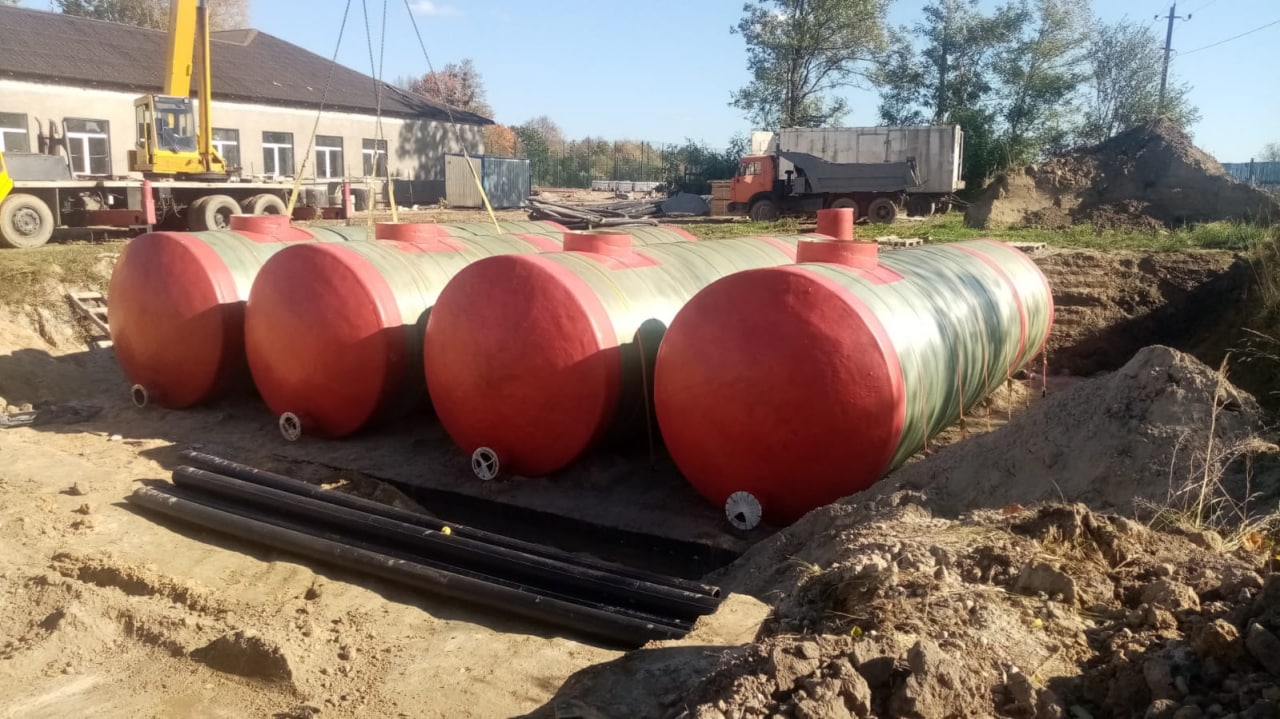 Емкость противопожарного запаса воды 41 м3