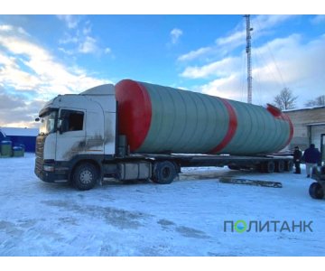 Пожарный резервуар 100 м³ — пример реализации проекта Filtank