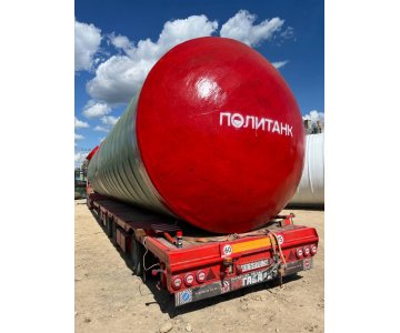 Канализационная емкость 100 м³ и пожарный резервуар 5 м³ — проект Filtank