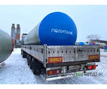 Накопительная емкость для воды 50 м³ — выполненный проект Filtank