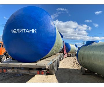 Накопитель канализационных стоков 70 м³ — реализованный объект Filtank